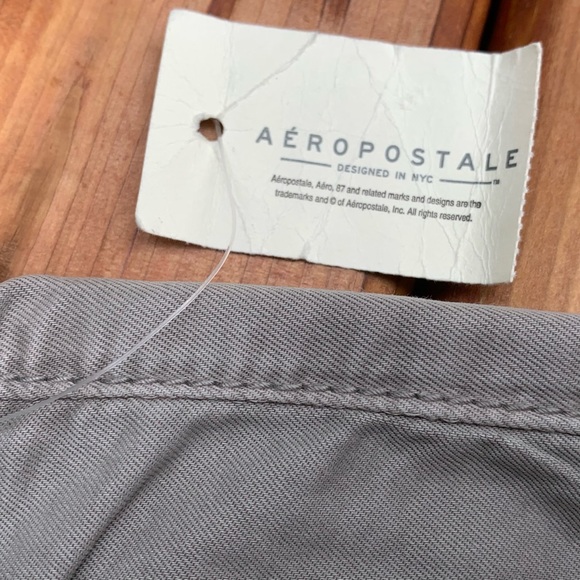 Aeropostale Tokyo Darling Grey Relaxed Fit Jeans Size 4 Regular - Picture 6 of 10